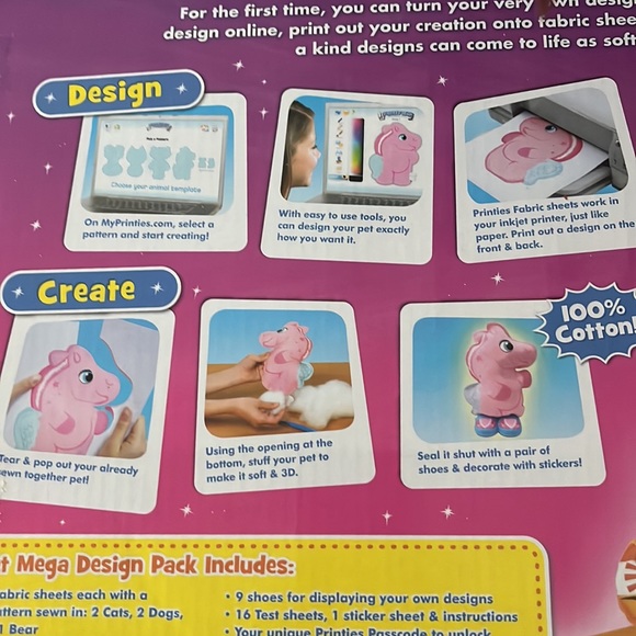 Printies Pet Design Studio- Techno Source-2009- Brand New - Picture 9 of 9